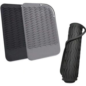 Black Silicone Heat Mat NEW 🏷️